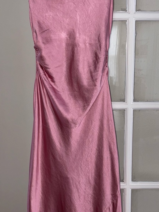 Joie Dresses & Skirts - Joie Dusty Rose Satin Maxi Slip Dress